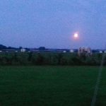 Mijn uitzicht - met de volle maan
