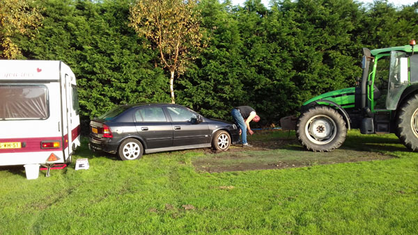 Foto: aan de trekker